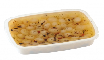 Cipolle arrostite in vaschetta