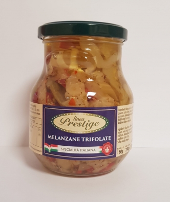 Melanzane trifolate in olio di oliva