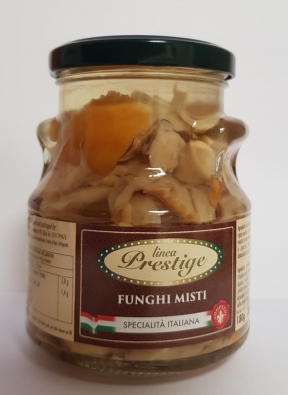 Funghi misti in olio di oliva