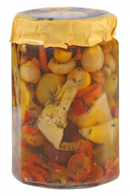 Antipasto principe in olio di oliva