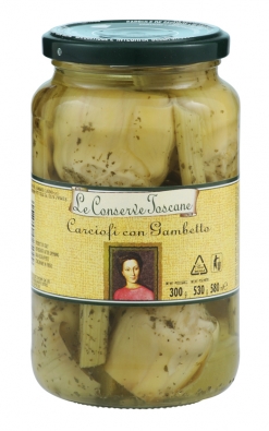Carciofi con gambetto