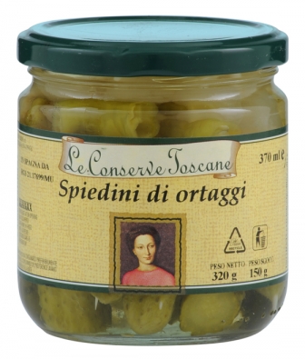 Spiedini di ortaggi