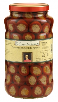 Peperoncini ripieni piccanti﻿